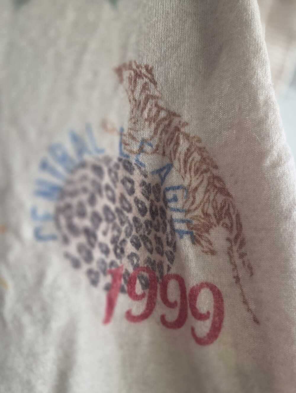 Pilcro Cashmere Polo Sweater Vest Tiger Graphic XL - Picture 2 of 13